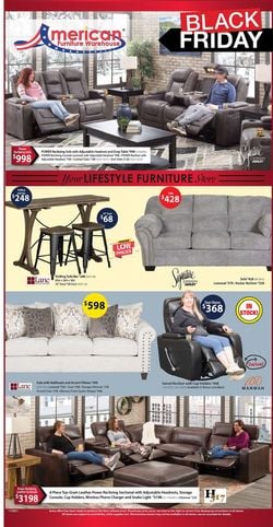 Catalogue American Furniture Warehouse BLACK FRIDAY WEEK 2021 from 11/28/2021