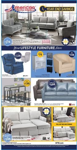 Catalogue American Furniture Warehouse from 12/26/2021