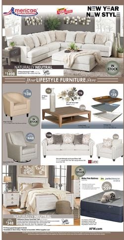 Catalogue American Furniture Warehouse from 01/17/2022