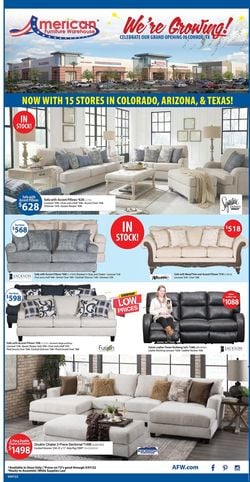 Catalogue American Furniture Warehouse from 05/01/2022