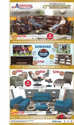 Catalogue American Furniture Warehouse from 09/18/2022