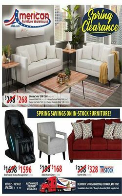 Catalogue American Furniture Warehouse from 12/21/2025