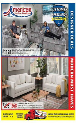 Catalogue American Furniture Warehouse from 06/21/2026
