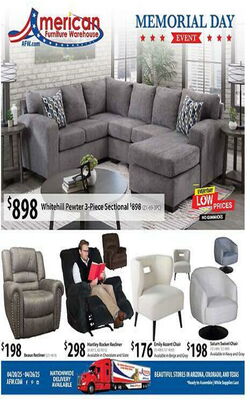 Catalogue American Furniture Warehouse from 10/25/2026