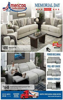 Catalogue American Furniture Warehouse from 02/28/2027