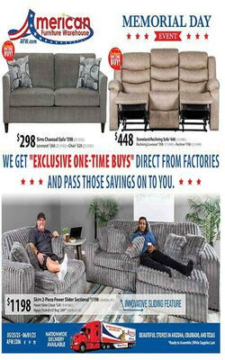 Catalogue American Furniture Warehouse from 04/11/2027
