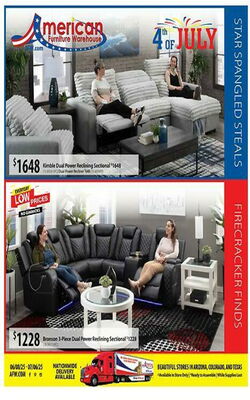 Catalogue American Furniture Warehouse from 06/20/2027