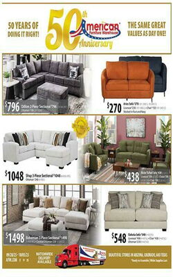 Catalogue American Furniture Warehouse from 09/10/2028