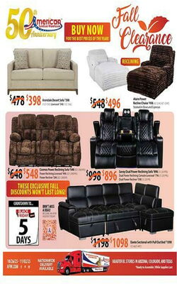 Catalogue American Furniture Warehouse from 11/05/2028