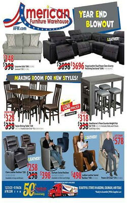 Catalogue American Furniture Warehouse from 02/11/2029
