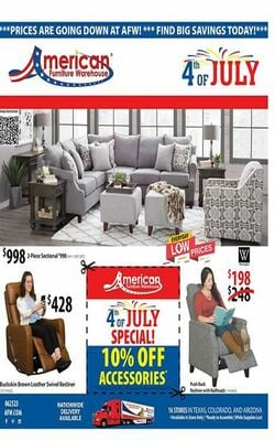 Catalogue American Furniture Warehouse from 06/29/2023