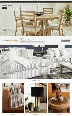 Catalogue Ashley Furniture from 10/24/2024