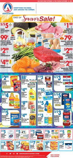 Catalogue Associated Supermarkets from 09/18/2020