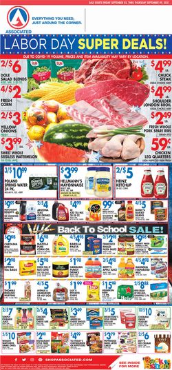 Catalogue Associated Supermarkets from 09/03/2021