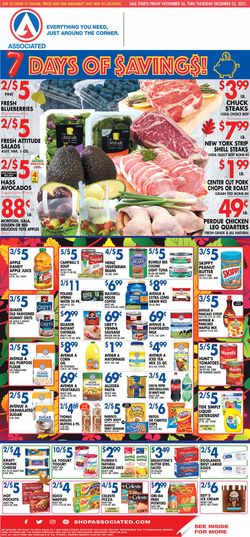 Catalogue Associated Supermarkets from 11/26/2021