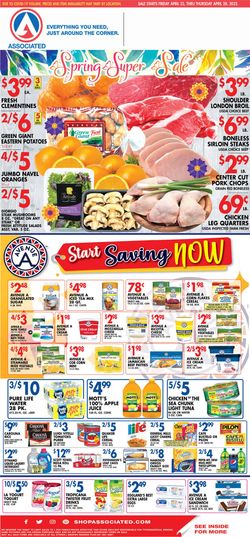 Catalogue Associated Supermarkets from 04/22/2022