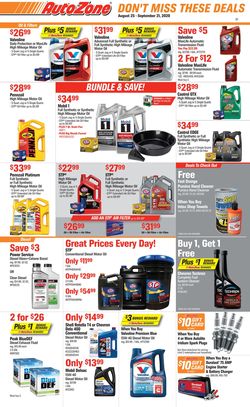 Catalogue Autozone from 08/25/2020