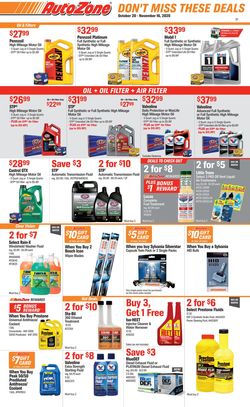 Catalogue Autozone from 10/20/2020