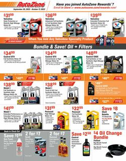 Current weekly ad Autozone
