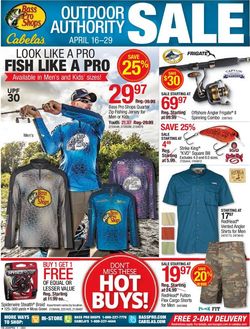 Catalogue Bass Pro from 04/16/2020