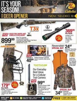 Catalogue Bass Pro from 11/12/2020