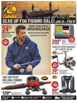 Catalogue Bass Pro Gear Up For Fishing Sale 2021 from 01/21/2021