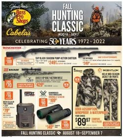 Catalogue Bass Pro from 08/18/2022