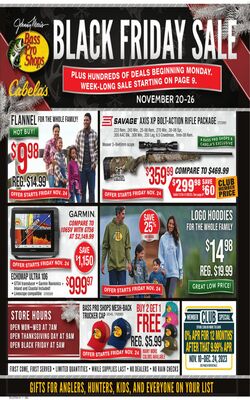 Catalogue Bass Pro from 11/20/2023