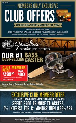 Catalogue Bass Pro from 03/01/2024