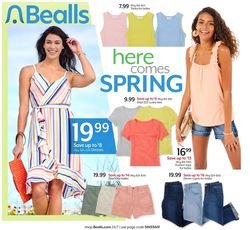 Catalogue Bealls Florida from 03/16/2022