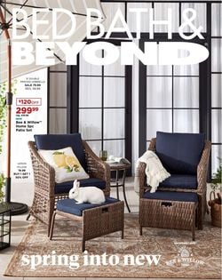 Catalogue Bed Bath and Beyond from 04/01/2020