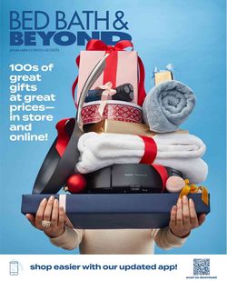 Catalogue Bed Bath and Beyond HOLIDAY 2021 from 11/30/2021