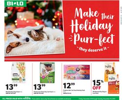 Catalogue BI-LO - Holidays Ad 2019 from 11/29/2019