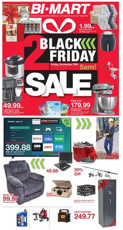 Catalogue Bi-Mart - Black Friday Sale Ad 2019 from 11/28/2019