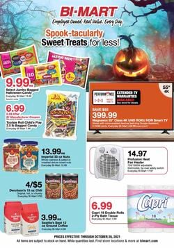 Catalogue Bi-Mart Halloween 2021 from 10/13/2021