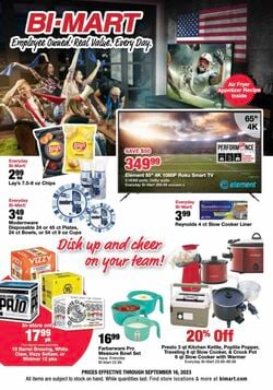 Catalogue Bi-Mart from 08/30/2023