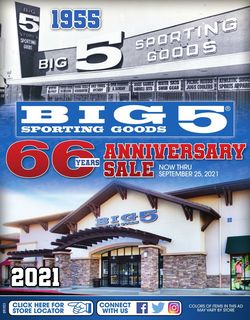 Catalogue Big 5 from 09/19/2021