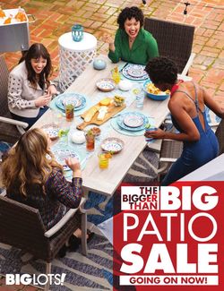 Catalogue Big Lots from 01/15/2019