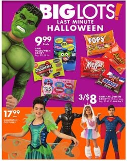 Catalogue Big Lots from 10/26/2019