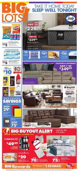 Catalogue Big Lots from 07/25/2020