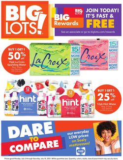 Catalogue Big Lots from 07/05/2021