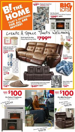 Catalogue Big Lots from 10/15/2022