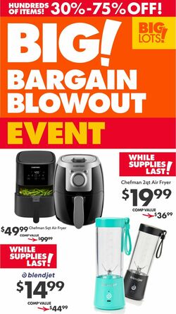 Catalogue Big Lots from 12/31/2022