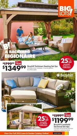 Catalogue Big Lots from 03/25/2023