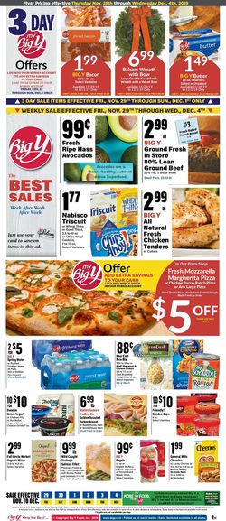 Catalogue Big Y from 11/28/2019