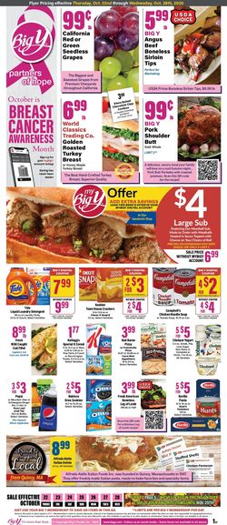 Catalogue Big Y from 10/22/2020