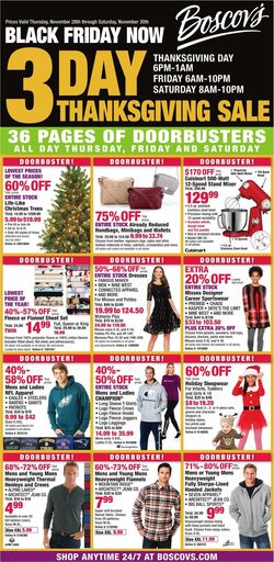 Catalogue Boscov's - Black Friday Ad 2019 from 11/28/2019