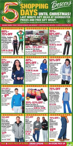 Catalogue Boscov's - Christmas Ad 2019 from 12/20/2019