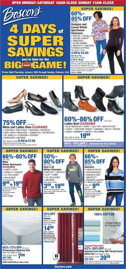 Catalogue Boscov's from 01/30/2020