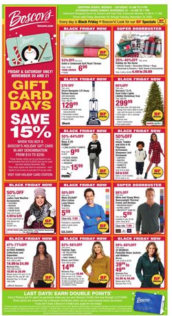 Catalogue Boscov's Black Friday 2020 from 11/20/2020